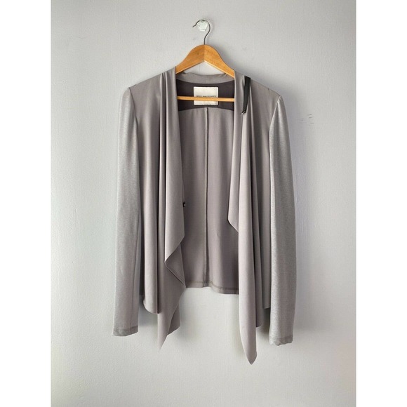 Demoo Parkchoonmoo Open Front Cape Cardigan Grey Small - Picture 2 of 4